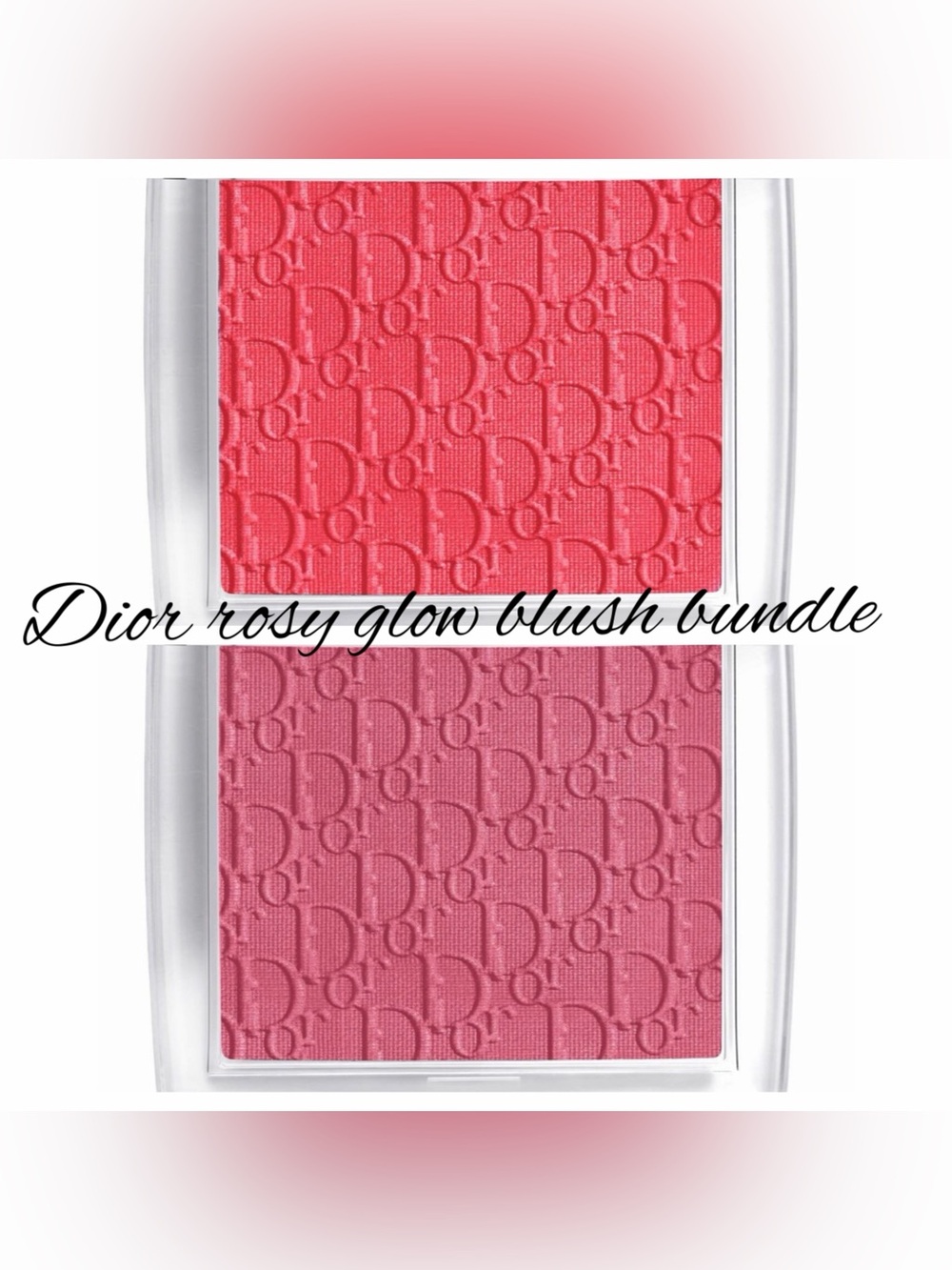 Dior rosy glow blush bundle